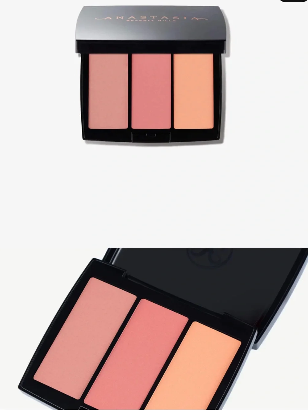 Anastasia Beverly Hills Blush Trio Peachy Love — Peach, Coral, Rose